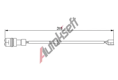 BOSCH V�stra�n� kontakt opot�eben� oblo�en� BO 1987474988, 1 987 474 988