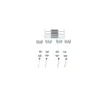 Sada psluenstv parkovacch brzdovch elist BOSCH ‐ BO 1987475376