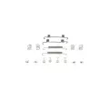 Sada psluenstv parkovacch brzdovch elist BOSCH ‐ BO 1987475386