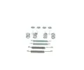 BOSCH Sada psluenstv parkovacch brzdovch elist BO 1987475392, 1 987 475 392