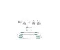 BOSCH Sada psluenstv brzdov elisti BO 1987475396, 1 987 475 396