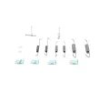 BOSCH Sada psluenstv brzdov elisti BO 1987475410, 1 987 475 410