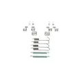 BOSCH Sada psluenstv parkovacch brzdovch elist BO 1987475431, 1 987 475 431