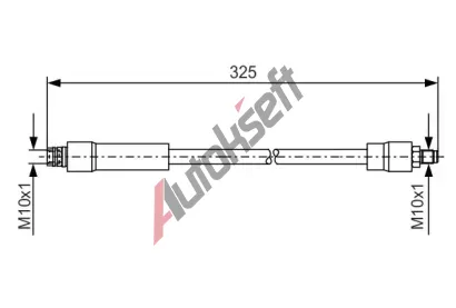 BOSCH Brzdov hadice - 325 mm BO 1987476082, 1 987 476 082