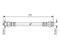 Brzdov� hadice&nbsp;BOSCH&nbsp;&dash;&nbsp;BO 1987476150