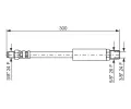 Brzdov� hadice&nbsp;BOSCH&nbsp;&dash;&nbsp;BO 1987476577