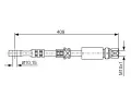 Brzdová hadice BOSCH ‐ BO 1987476644 Brzdová hadice BOSCH ‐ BO 1987476644