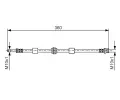 BOSCH Brzdov hadice - 498 mm BO 1987476713, 1 987 476 713