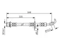 BOSCH Brzdov hadice - 540 mm BO 1987476781, 1 987 476 781