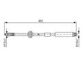 BOSCH Brzdov hadice - 480 mm ‐ BO 1987476824