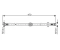 BOSCH Brzdov hadice - 455 mm BO 1987476885, 1 987 476 885
