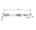 BOSCH Brzdov hadice - 434 mm BO 1987476909, 1 987 476 909