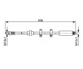 BOSCH Brzdov hadice - 595 mm BO 1987476979, 1 987 476 979