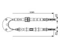 BOSCH Tan lanko - parkovac brzda BO 1987477095, 1 987 477 095