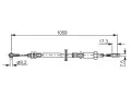 BOSCH Tan lanko - parkovac brzda BO 1987477114, 1 987 477 114