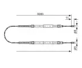 BOSCH Tan lanko - parkovac brzda BO 1987477115, 1 987 477 115