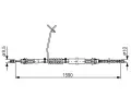 Tan lanko parkovac brzdy BOSCH ‐ BO 1987477175