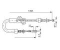 BOSCH Tan lanko - parkovac brzda BO 1987477200, 1 987 477 200