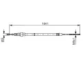 BOSCH Tan lanko - parkovac brzda BO 1987477627, 1987477627