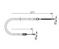 BOSCH Tan lanko - parkovac brzda BO 1987477645, 1987477645