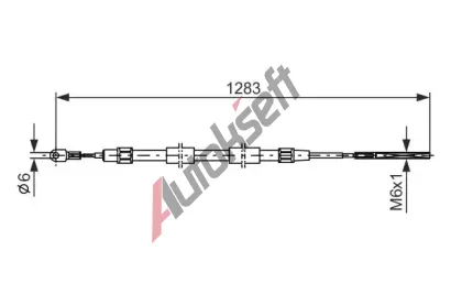 BOSCH Tan lanko - parkovac brzda BO 1987477710, 1 987 477 710