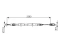 BOSCH Tan lanko - parkovac brzda BO 1987477714, 1987477714