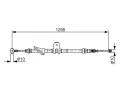BOSCH Tan lanko - parkovac brzda BO 1987477726, 1 987 477 726