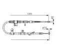 BOSCH Tan lanko - parkovac brzda BO 1987477743, 1 987 477 743