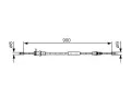 BOSCH Tan lanko - parkovac brzda BO 1987477774, 1 987 477 774