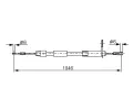 BOSCH Tan lanko - parkovac brzda BO 1987477809, 1 987 477 809