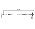 BOSCH Tan lanko - parkovac brzda BO 1987477820, 1 987 477 820