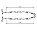 BOSCH Tan lanko - parkovac brzda BO 1987477869, 1 987 477 869