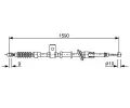 BOSCH Tan lanko - parkovac brzda BO 1987477878, 1 987 477 878