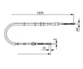 BOSCH Tan lanko - parkovac brzda BO 1987477884, 1 987 477 884