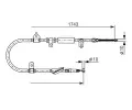 BOSCH Tan lanko - parkovac brzda BO 1987477887, 1 987 477 887