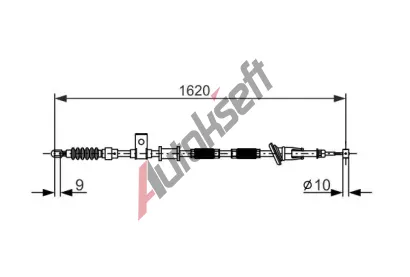 BOSCH Tan lanko - parkovac brzda BO 1987477894, 1 987 477 894