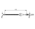 BOSCH Tan lanko - parkovac brzda BO 1987477906, 1 987 477 906