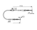 BOSCH Tan lanko - parkovac brzda BO 1987477916, 1 987 477 916