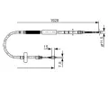 BOSCH Tan lanko - parkovac brzda BO 1987477922, 1 987 477 922