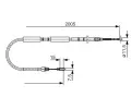 BOSCH Tan lanko - parkovac brzda BO 1987477923, 1 987 477 923