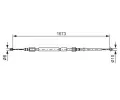 BOSCH Tan lanko - parkovac brzda BO 1987477948, 1 987 477 948