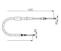 BOSCH Tan lanko - parkovac brzda BO 1987477967, 1 987 477 967