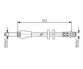 Brzdov hadice BOSCH ‐ BO 1987481021