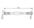 BOSCH Brzdov hadice - 320 mm BO 1987481048, 1 987 481 048