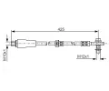 BOSCH Brzdov hadice - 425 mm BO 1987481066, 1 987 481 066