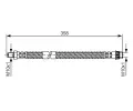 BOSCH Brzdov hadice - 358 mm BO 1987481152, 1 987 481 152