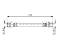 Brzdov� hadice&nbsp;BOSCH&nbsp;&dash;&nbsp;BO 1987481210
