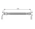 BOSCH Brzdov� hadice - 278 mm BO 1987481280, 1 987 481 280