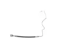 BOSCH Brzdov hadice - 233 mm BO 1987481338, 1 987 481 338