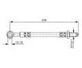 BOSCH Brzdov hadice - 295 mm BO 1987481365, 1 987 481 365